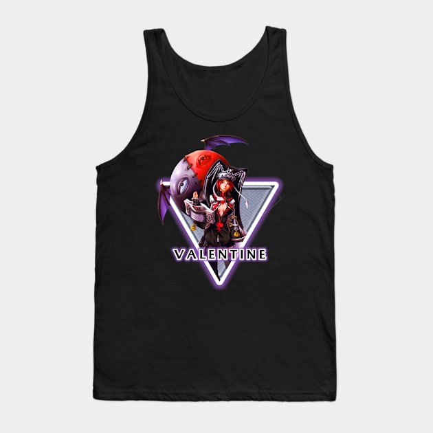 VALENTINE Tank Top by hackercyberattackactivity